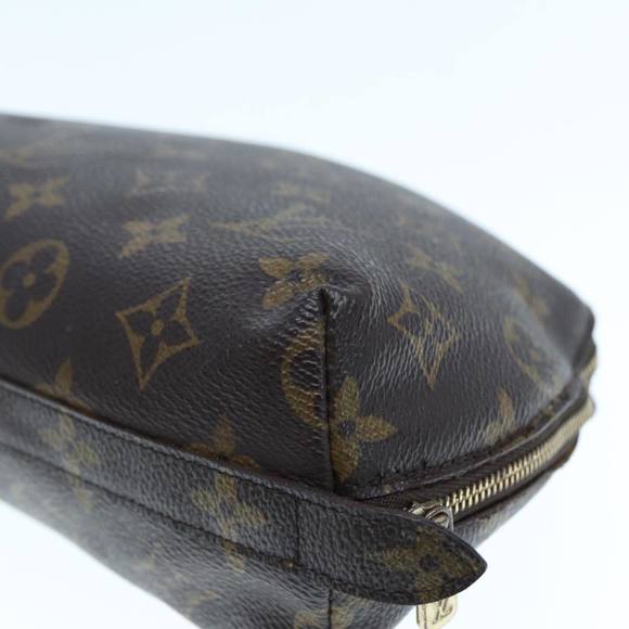 LOUIS VUITTON Monogram Trousse Demi Ronde Cosmetic Pouch M47520 LV Auth 76246 - Picture 16 of 16